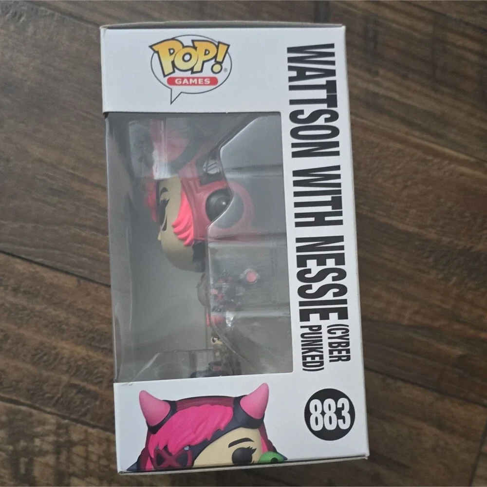 Funko Pop! Games Apex Legends Wattson w/ Nessie Cyber Punked #883 Exclusive